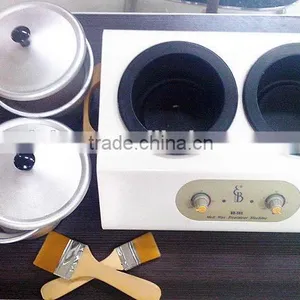 BR-502 Portable Hair Removal Professional Double Hot Waxing Machine Wholesale thumbnail-2
