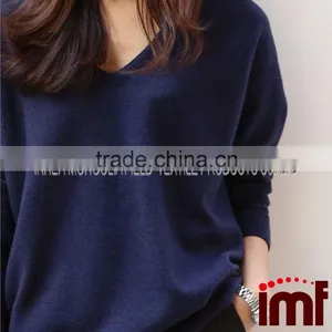 Street Style Cashmere New 2016 Royal Blue Sweater thumbnail-1