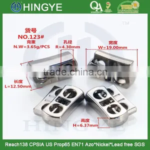 Metal Two Holes Coat Stopper Wholesale thumbnail-2