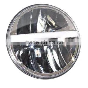 New Arrival and Smart Design 30W 7 Round Led Headlight Jeep Wrangler thumbnail-2