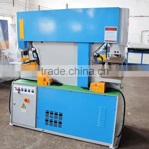 Double Head Hydraulic Steel Hole Punching Machine,iron Sheet Hole Punching Machine thumbnail-3