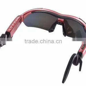 High End Wireless Hand Free Bluetooth Stereo Smart Sunglasses thumbnail-4