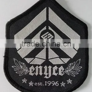 Wholesale Custom Merrow Edged Woven Patches for Clothing thumbnail-6