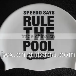 Silicone Swim Caps With Logo Printng thumbnail-1