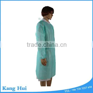 Good Adsorption Surgical Blue Isolation Gown With Knit Cuff thumbnail-1