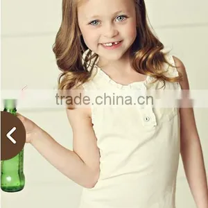 2015 New Arrival Baby Clothing Thailand, Summer Girls Clothing Set, Baby Organic Cotton Clothing thumbnail-5