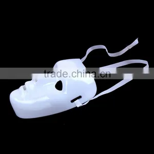 Cheap Wholesale White Green Plastic PVC Dance JabbaWockeeZ Mask for Men thumbnail-4