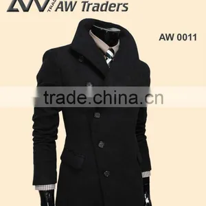 Wool Coat, Fashion Coat , Over Coat , Long Coat , Casual Coat thumbnail-1
