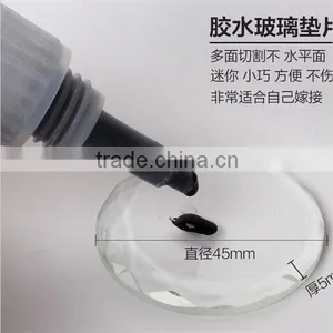 Eyelash Extensions Round Crystal Adhesive Glue Holder Pallet thumbnail-1