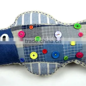 Sewed by Hand Stitch Fish Decorative Chair Cushion thumbnail-1
