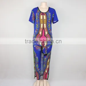 2016 Wholesale Dashiki African Plus Size Maxi Dresses for Women Quality Choice thumbnail-6