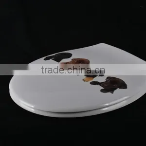 Customized Design WC Toilet With Soft Close Hinge thumbnail-2