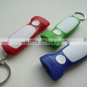 Plastic LED Keychain Flashlight Torch thumbnail-1