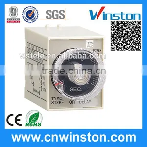 ST3P Series Multi-Range Electronic Adjustable Mechanical Time Relay With CE thumbnail-1