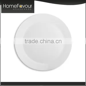 Strict Time Control Supplier TUV Compliance Popular White Porcelain Plate thumbnail-1
