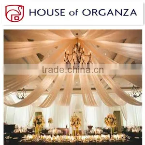 39cmx10y Organza Rolls For Party/Banquet/Wedding Decoration thumbnail-1