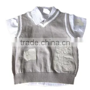 Pullover Children Knit Vest School Uniform thumbnail-1
