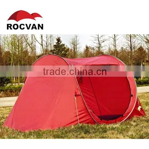Outdoor 2 Person Single Layer Pop up Tent thumbnail-1