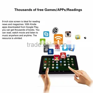 Q96 9.6 " Inch 3G RAM 512MB Hard Disk 8GB Nand Flash Build-in Camera Front 0.3 Mega & Rear 2.0 Mega 1Mini USB 1x 3.5mm Earphone thumbnail-1