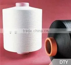 Nylon 6 Dty Yarn Dope Dyed Black 40/12,70/24,100/36 Rpr Machine Low Price thumbnail-1