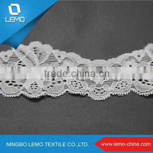 Elastic Tricot Trim Lace for Ladies' Dress thumbnail-4