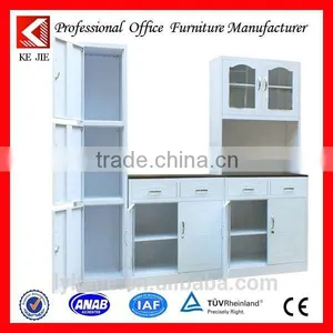 Professional Kitchen Cabinet Manufacturer/China Factory Knock Down Stainless Steel Kitchen Cabinet thumbnail-6