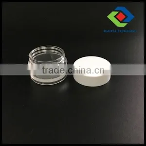 High Clear Cosmetic Jar Acrylic Petg Packing Jar for Cosmetic Packaging thumbnail-3