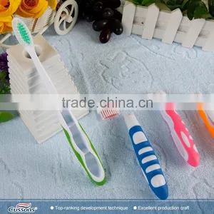 Factory Custom Made Best Quality Medium Soft Hard Bristle Folding Toothbrush thumbnail-3