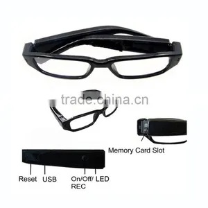 2015 New Products Mini Glasses Camera Detector 1080p Full HD Double-Button Glass Camera Mini Spy Hidden Camera thumbnail-3