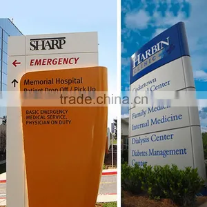 Aluminum Free Standing Directional Healthcare Signage thumbnail-1