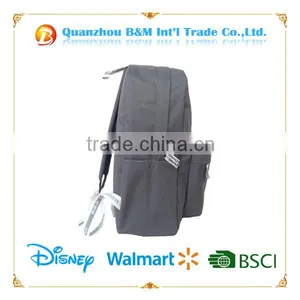 600D Grey Color Day Backpack thumbnail-5