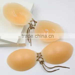 Ideal Fashions LALA Butterfly Shaped Shoestring/lace up Style Lingeries Hot-selling Backless Strapless Silicone Bra thumbnail-1