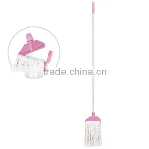 280g Cotton Looped Ends Cotton Floor Cleaning Mop With Plastic Clip thumbnail-1