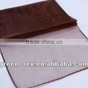 The Cheap Chocolate Organza Table Runner thumbnail-1