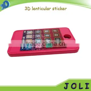 Factory Outlet Customized Size Lenticular Flip Backing Sticker thumbnail-1