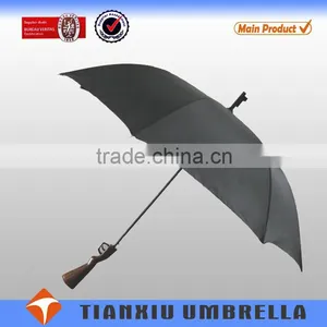 Multifunctional Crutch Walking Stick Gun for Men Umbrellas,High Quality Cheap Straight Gift Gun Umbrella thumbnail-1