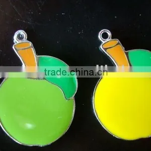 Green Apple Shape Charming Pendant thumbnail-1