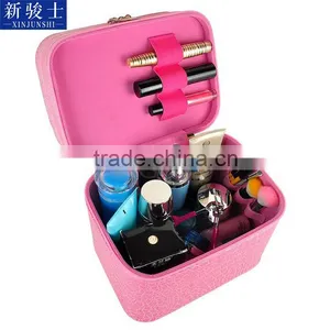 Big Capacity PU Leather Make Up Bag A Set Cosmetic Bag thumbnail-4