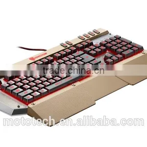 2015 New High Quality Professional Backlit Wired Gaming Keyboard,can Make Mechanical thumbnail-6