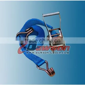 5000kg x 8m Ratchet Strap EN12195-2 TUV GS Standard thumbnail-1