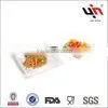 12 PCS White Square Dinner Set thumbnail-1
