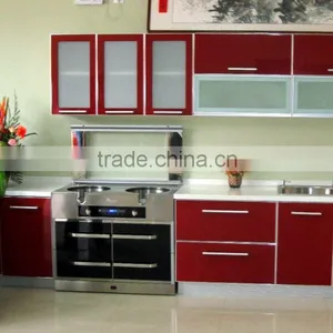 2015 Hot Sales Melamine Board Kitchen Cabinet thumbnail-4