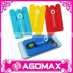 3 in 1 Multiuse Smartphone 3M Adhesive Stand With Card Pocket thumbnail-2