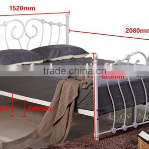 Iron Bed for Sale Wrought Iron Bed Design thumbnail-6