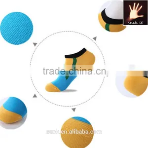 Fashion Mens Cotton Ankle Low Cut Crew Socks for Casual Sport thumbnail-3