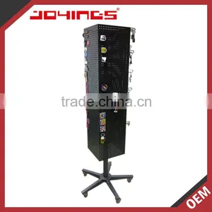4 Way Rotating Powder Coating Gift Card Display Rack thumbnail-1