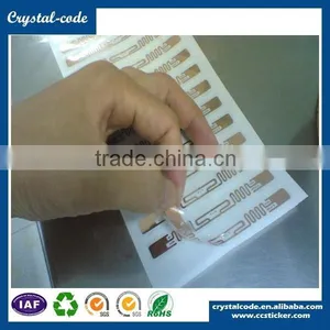 Read Uhf 900mhz Acid Resistant 2.4ghz Active Adhesive Label Metal Credit Card Sleeve Rfid Label thumbnail-1