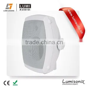 White 5.25 Inch 40W Wall Mount Classroom Speaker System thumbnail-2