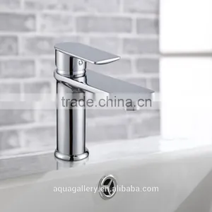 Solid Brass Wash Basin Faucet With Ceramic Cartridge thumbnail-1