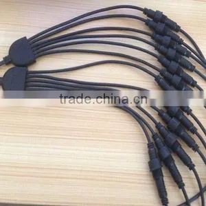 1 Input 5 Outputs IP68 Wire Spliiter LED Lights Y Connector thumbnail-1